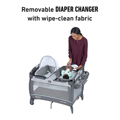 Graco Pack 'n Play Close2Baby Bassinet Playard (Derby) - Kidsy