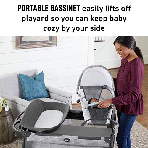 Graco Pack 'n Play Close2Baby Bassinet Playard (Derby) - Kidsy