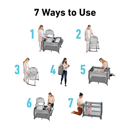 Graco Pack 'n Play Day2Dream Travel Bassinet Playard (Lo Lo) - Kidsy