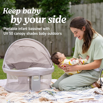 Graco Pack 'n Play Travel Dome Lux Playard (Linden) - Kidsy