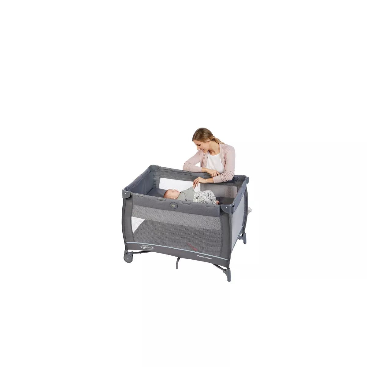 Graco Pack n Play Travel Dome LX Playard (Astin) - Kidsy