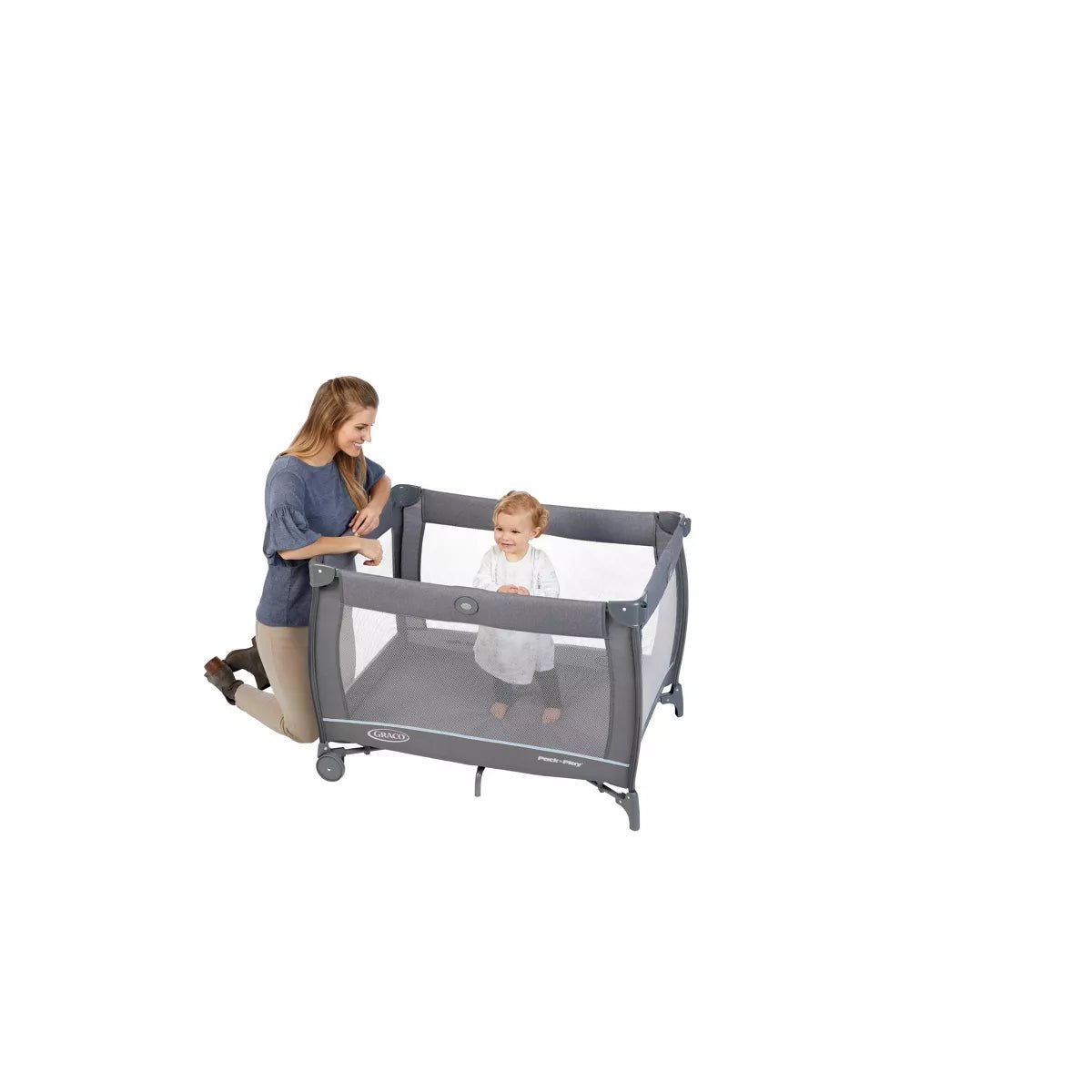 Graco Pack n Play Travel Dome LX Playard (Astin) - Kidsy