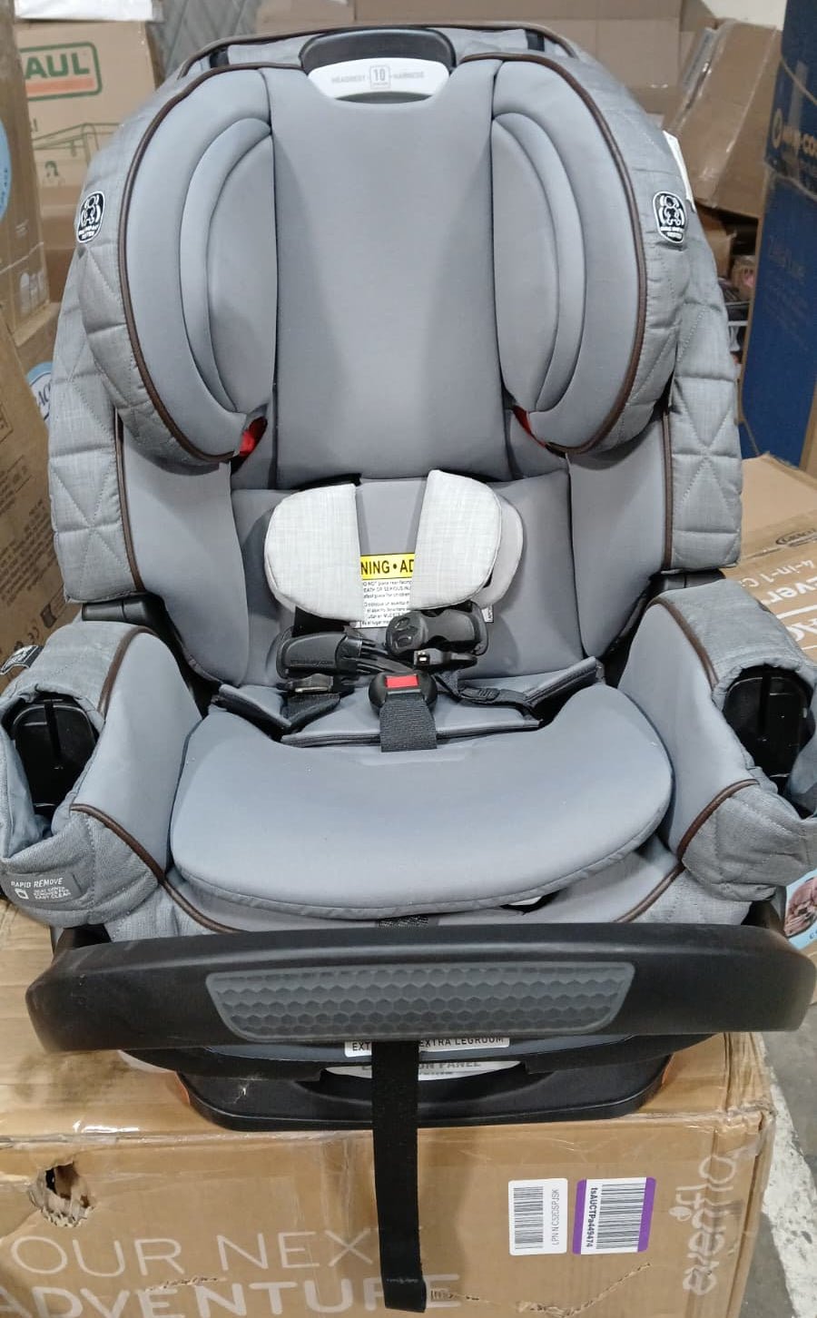 Graco Premier 4Ever DLX Extend2Fit SnugLock 4 - in - 1 Car Seat (Midtown) - Kidsy