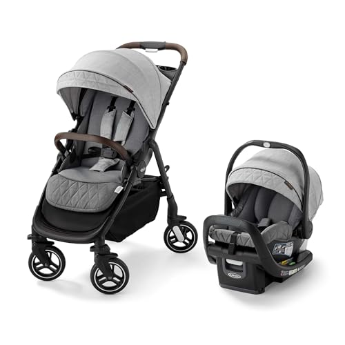 Graco Premier Merge Travel System | Includes SnugRide SnugFit 35 LX Infant Car Seat (Midtown) - Kidsy