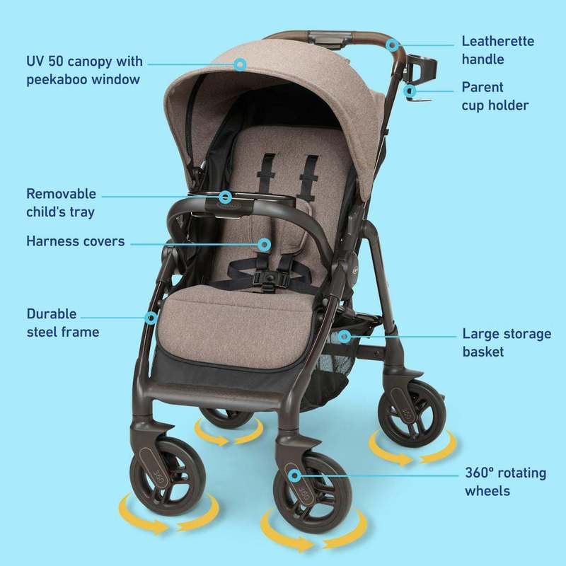 Graco Premier Merge Travel System (Sable) - Kidsy