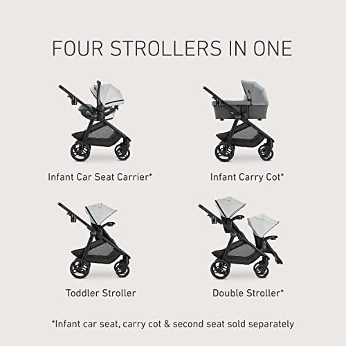 Graco® Premier Modes™ Nest2Grow™ 4 - in - 1 Stroller (Midtown) - Kidsy