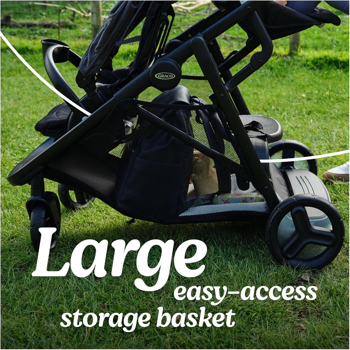 Graco Ready2Grow LX 2.0 Double Stroller (Clark) - Kidsy