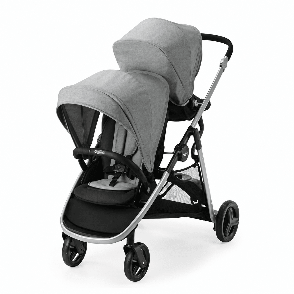 Graco Ready2Grow LX 2.0 Double Stroller (Clark) - Kidsy