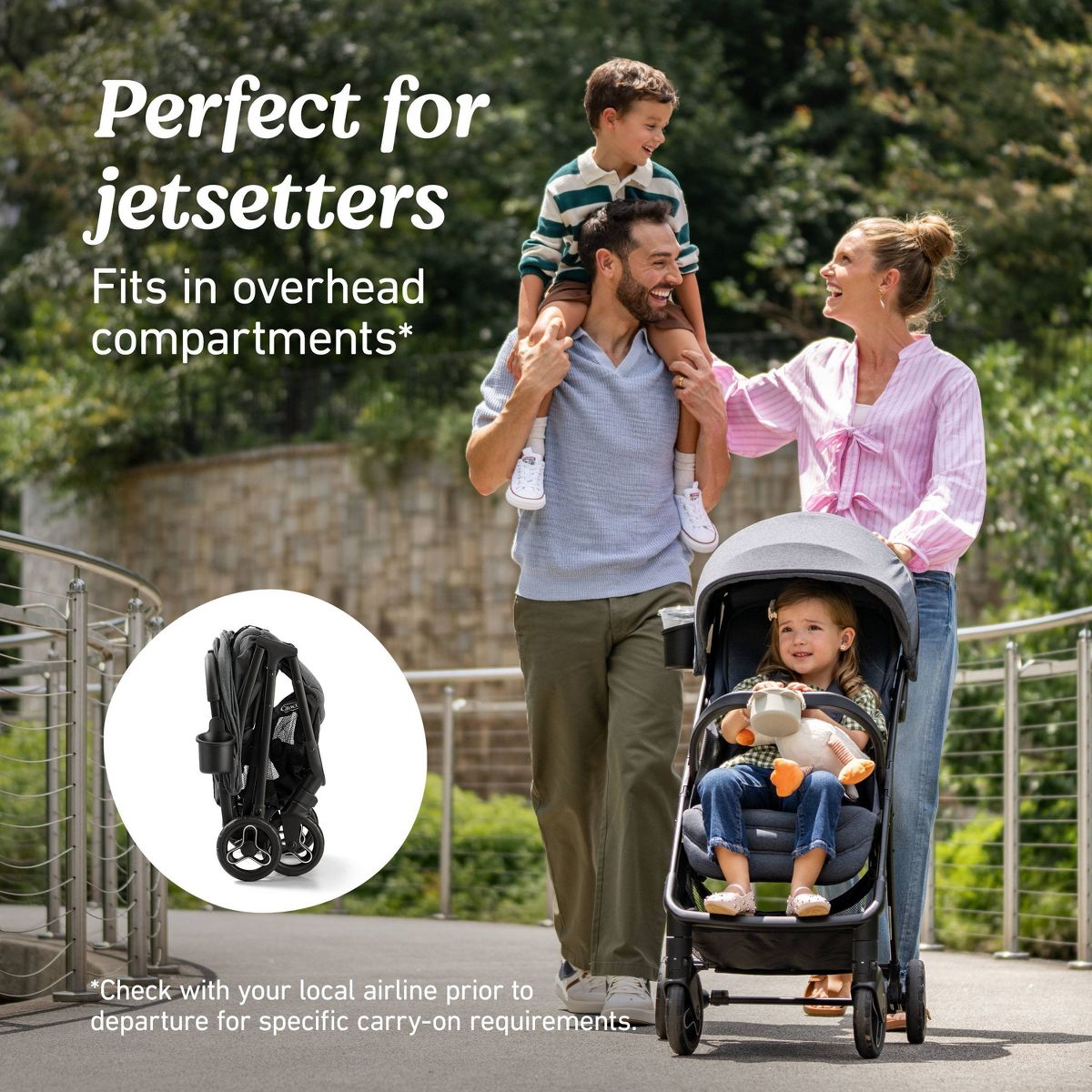Graco Ready2Jet DLX Travel System (Inkstone) - Kidsy
