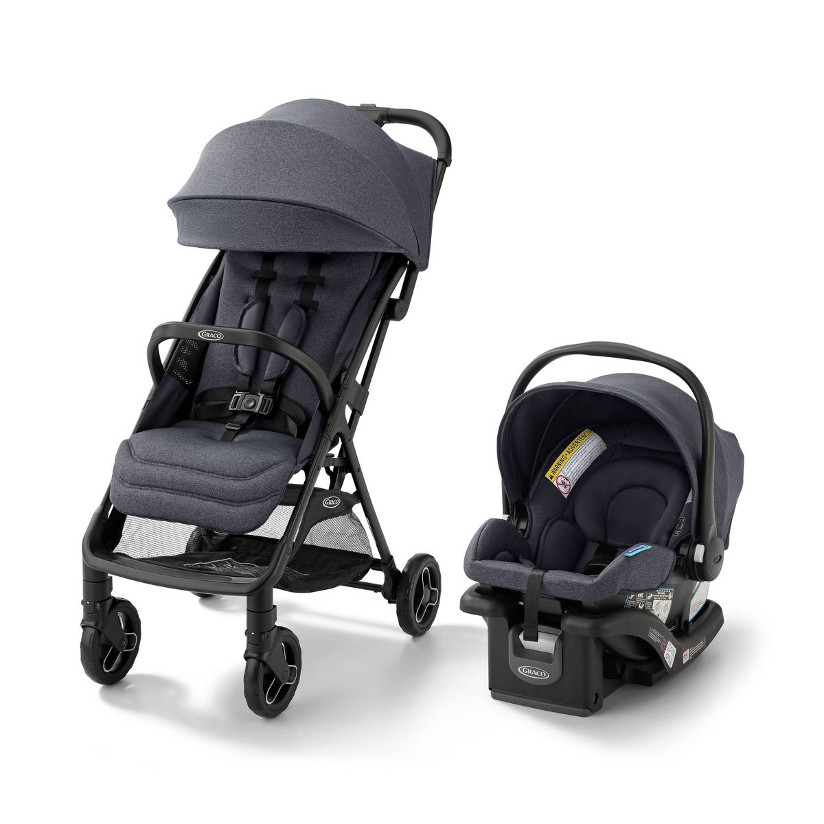 Graco Ready2Jet DLX Travel System (Inkstone) - Kidsy