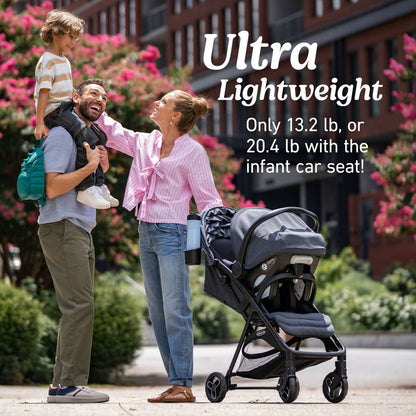 Graco Ready2Jet DLX Travel System (Inkstone) - Kidsy