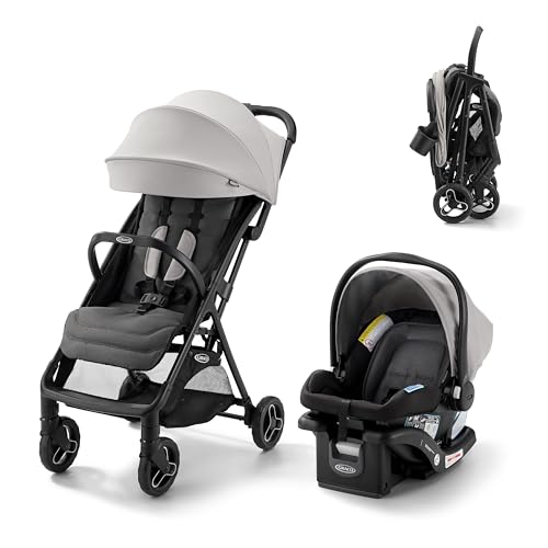 Graco Ready2Jet Travel System with SnugRide Infant Car Seat (Haines)