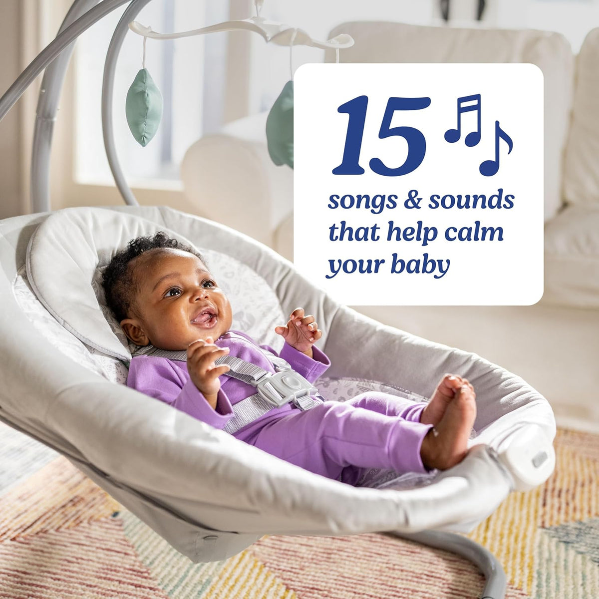 Graco Simple Sway Portable Baby Swing (Blythe) - Kidsy