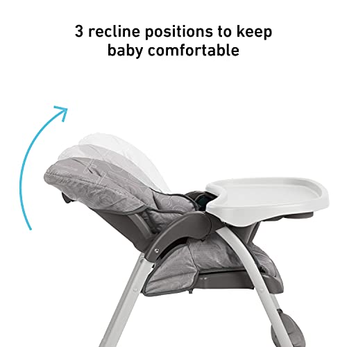 Graco Slim Snacker High Chair, Ultra Compact High Chair (Whisk) - Kidsy
