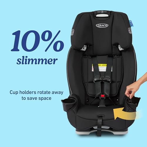 Graco Slimfit 3 - in - 1 Convertible Car Seat (Darcie 2.0) - Kidsy