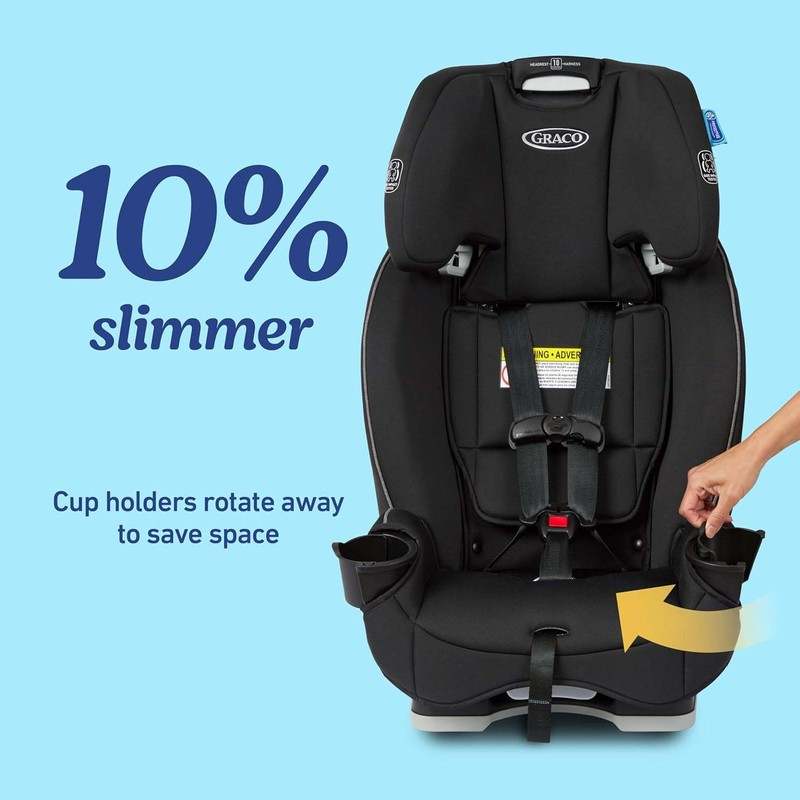 Graco Slimfit 3 - in - 1 Convertible Car Seat (Silas) - Kidsy