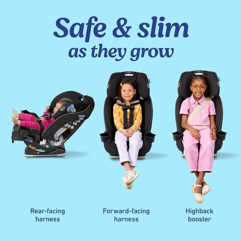 Graco Slimfit 3 - in - 1 Convertible Car Seat (Silas) - Kidsy
