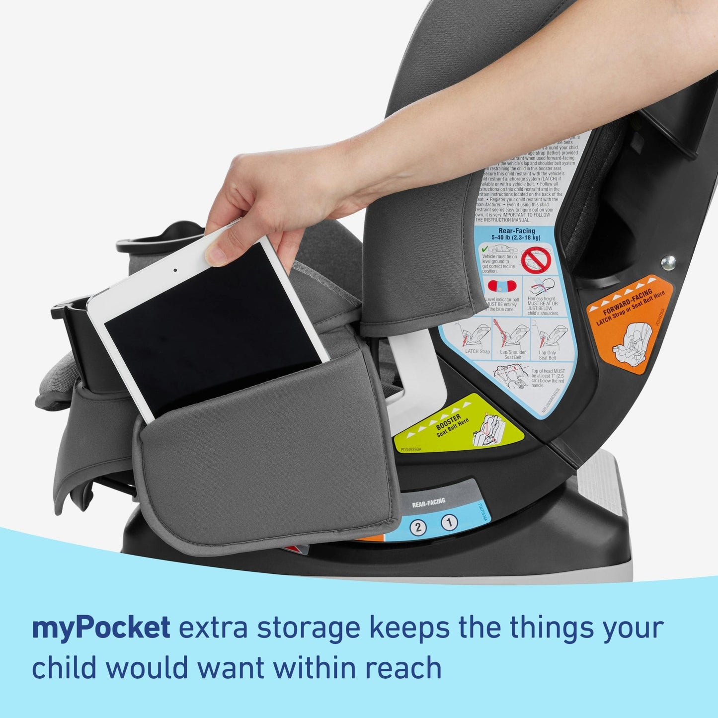 Graco SlimFit LX 3 - in - 1 Car Seat (Shaw) - Kidsy