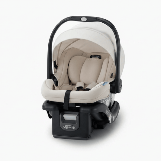 Graco SnugRide DLX Infant Car Seat (Soft Almond) - Kidsy