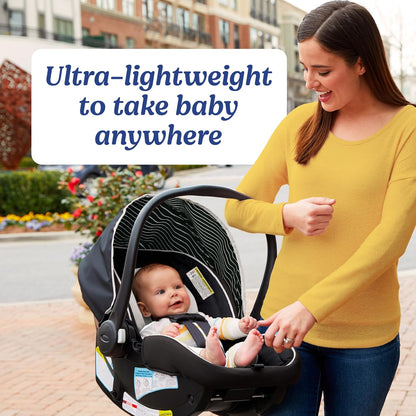 Graco SnugRide Lite LX Infant Car Seat (Lilac Mod) - Kidsy