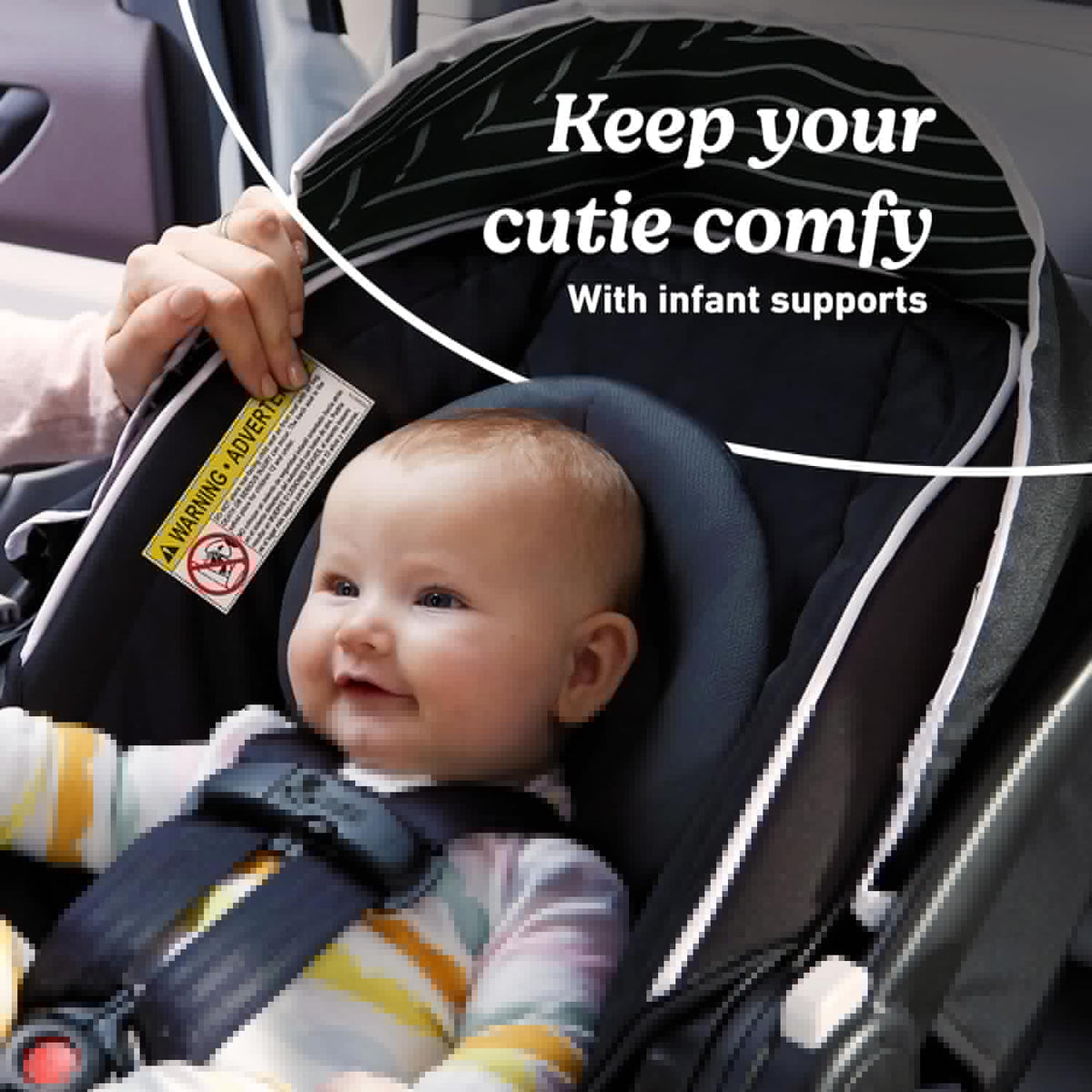 Graco SnugRide Lite LX Infant Car Seat (Lilac Mod) - Kidsy
