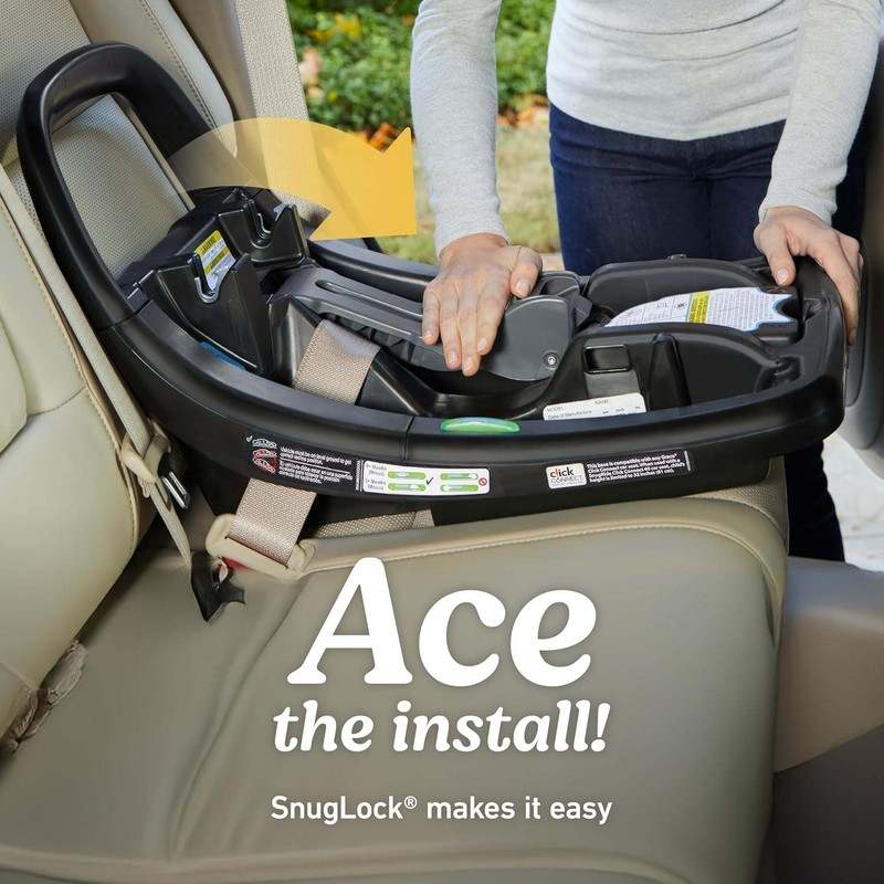 Graco SnugRide SnugFit 35 DLX Infant Car Seat (Spencer) - Kidsy