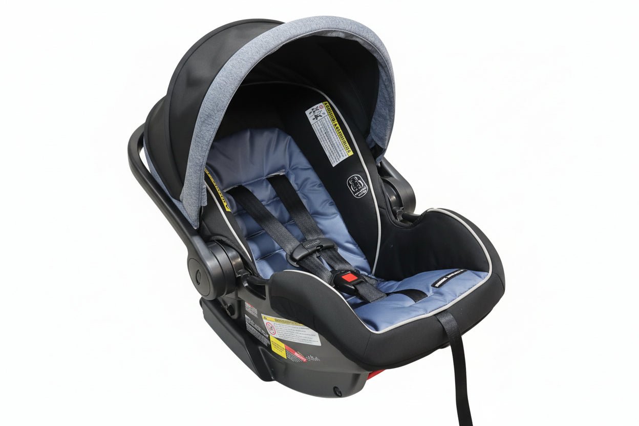 Graco SnugRide SnugLock 35 DLX Infant Car Seat (Blue/Gray) - Kidsy