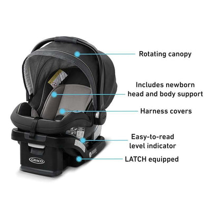 Graco SnugRide SnugLock 35 Infant Car Seat (Redmond) - Kidsy