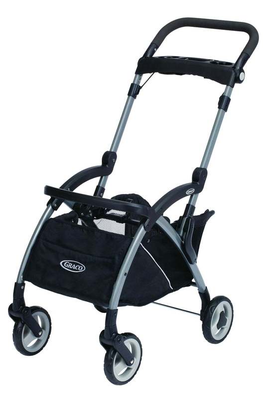 Graco SnugRider Elite Car Seat Carrier Stroller Frame (Black) - Kidsy