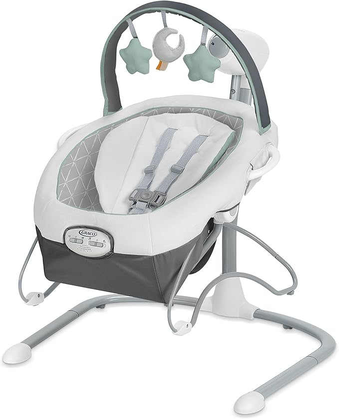 Graco Soothe 'n Sway LX Baby Swing & Bouncer (Derby) - Kidsy