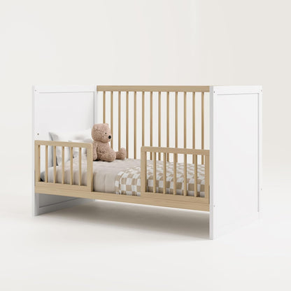 Graco Storkcraft Toddler Safety Guardrail Kit (Dowels) - Driftwood - Kidsy