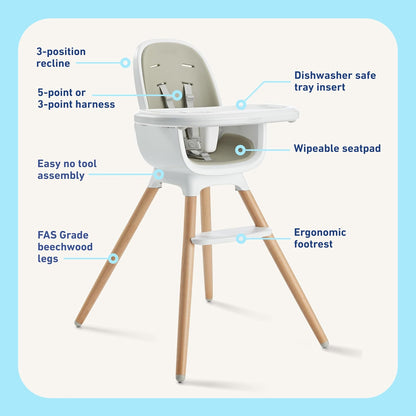 Graco Table2Table Lux Highchair (Rhodes) - Kidsy