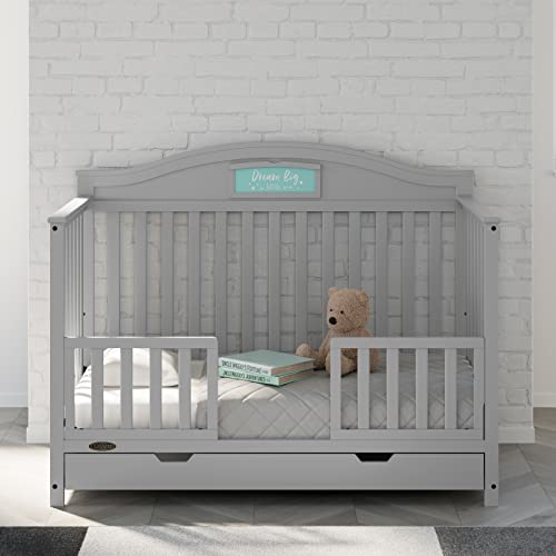Graco Toddler Guardrail (Pebble Gray) - Kidsy