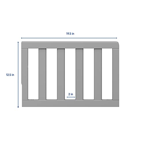 Graco Toddler Guardrail (Pebble Gray) - Kidsy