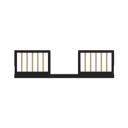 Graco Toddler Safety Guardrail Kit (Dowels), Black with Driftwood - Kidsy