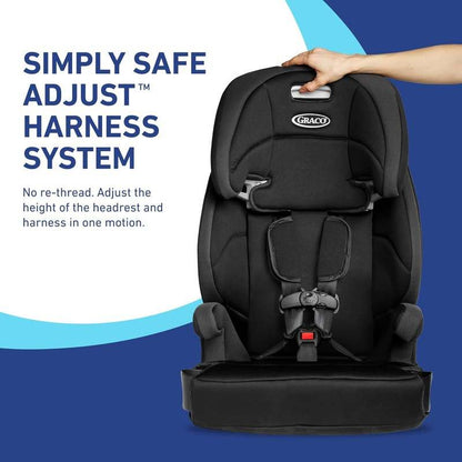 Graco Tranzitions 3 in 1 Harness Booster Car Seat (Black) - Kidsy