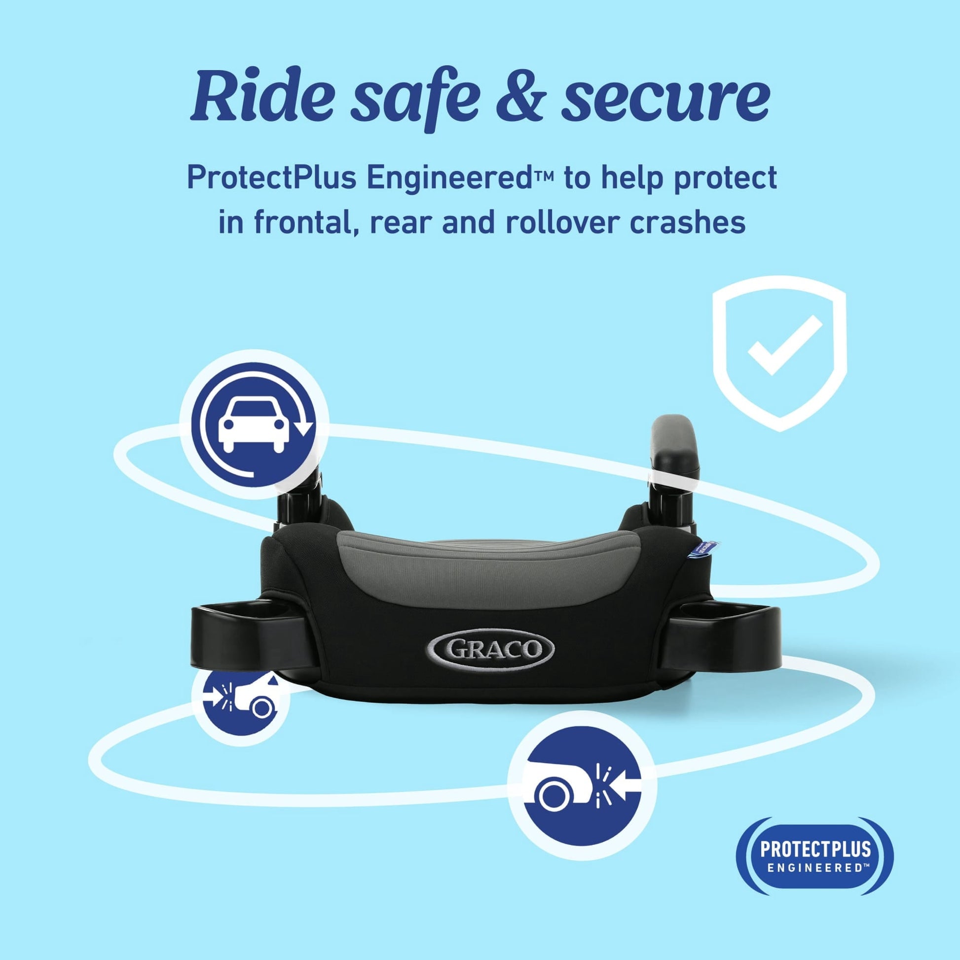 Graco TurboBooster 2.0 Backless Booster Seat (Anna) - Kidsy