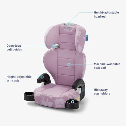 Graco TurboBooster 2.0 Highback Booster Seat, Lilac Mod - Kidsy