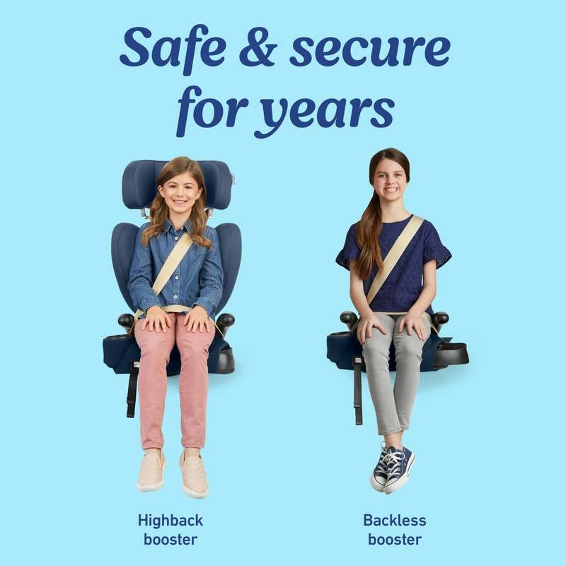 Graco TurboBooster Stretch2Fit Booster Seat (Mariner) - Kidsy