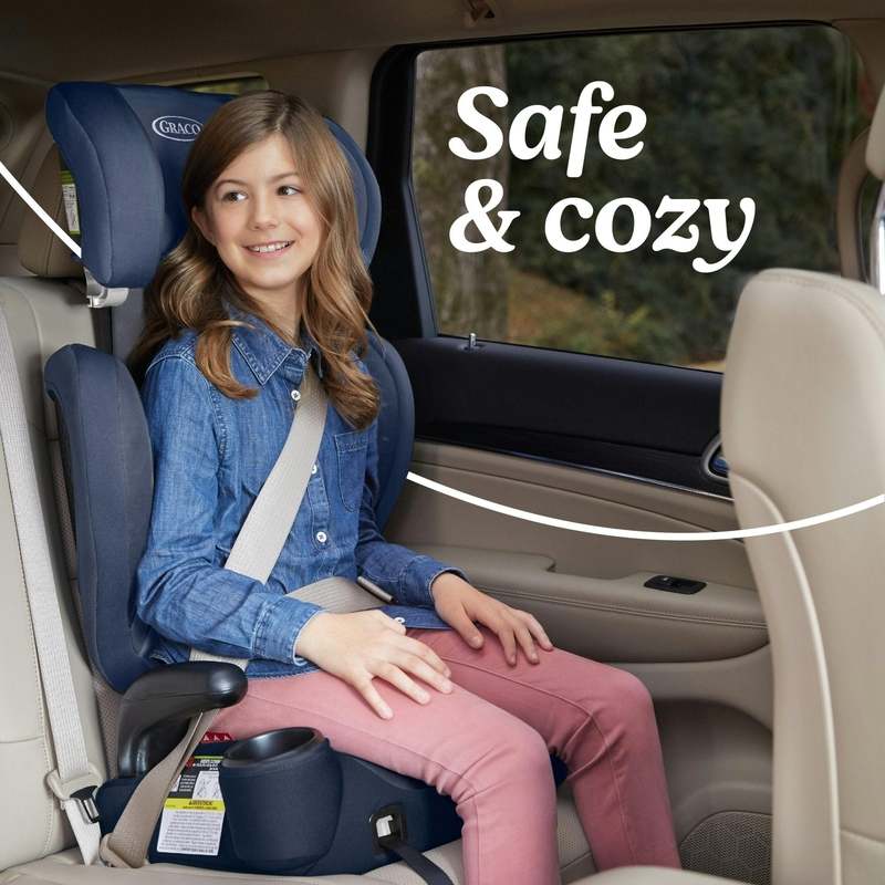 Graco TurboBooster Stretch2Fit Booster Seat (Mariner) - Kidsy