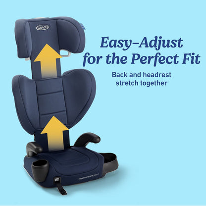 Graco TurboBooster Stretch2Fit Booster (Teagan Green) - Kidsy