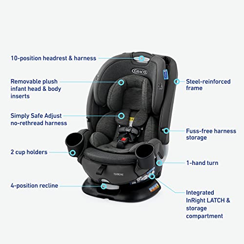 Graco® Turn2Me™ 3 - in - 1 Car Seat (Manchester) - Kidsy