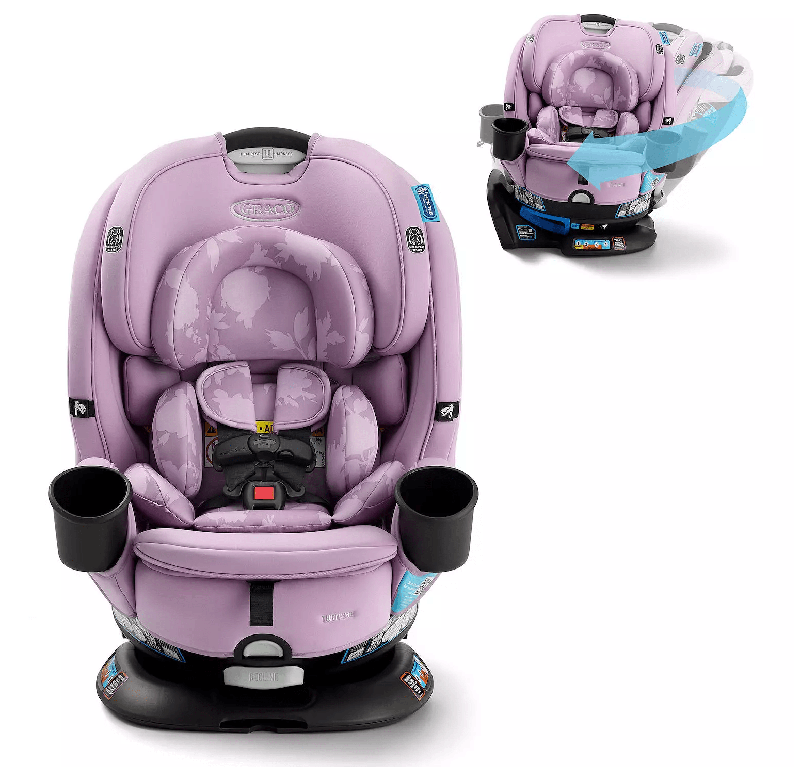 Graco Turn2Me 3-in-1 Rotating Car Seat (Lilac Mod)
