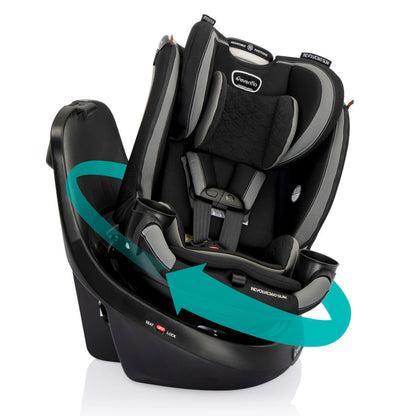 New Revolve360 Slim 2-in-1 Rotational Car Seat with Quick Clean Cover