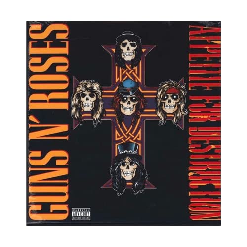 Guns N’ Roses Appetite for Destruction Explicit Reissued Vinyl - Kidsy