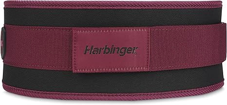 Harbinger Foam Core Weightlifting Belt - Medium (Merlot) - Kidsy