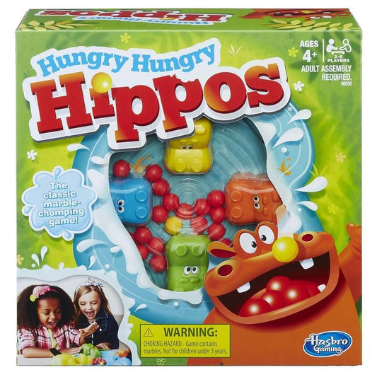 Hasbro Hungry Hungry Hippos Board Game - Kidsy