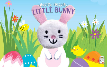 Hippity Hoppity Little Bunny Finger Puppet Board Book - Kidsy