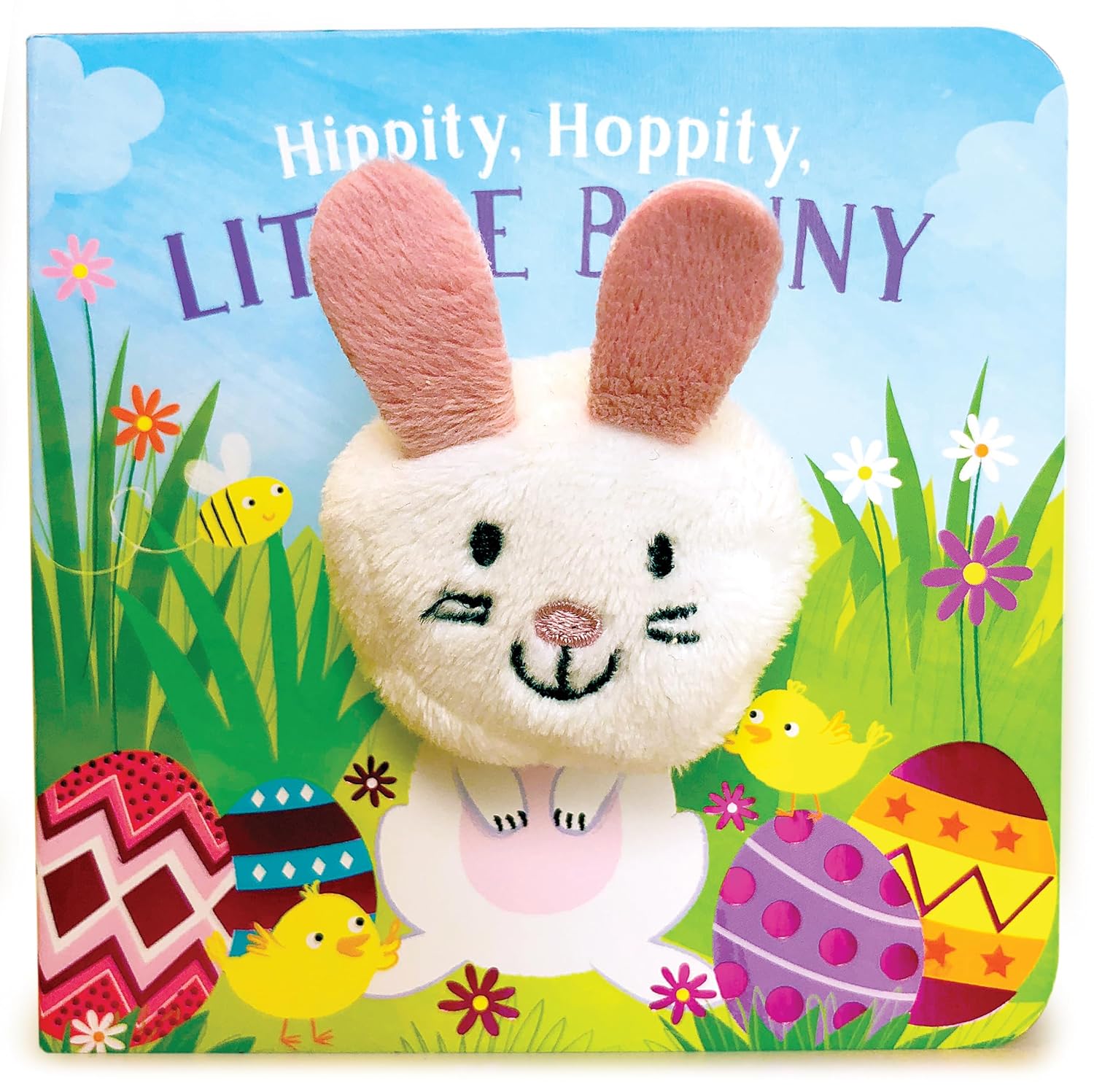 Hippity Hoppity Little Bunny Finger Puppet Board Book - Kidsy