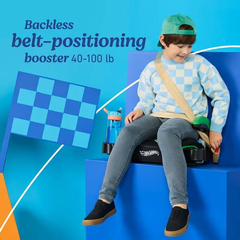 Hot Wheels x Graco® Turbobooster® 2.0 Backless Booster Seat - Kidsy